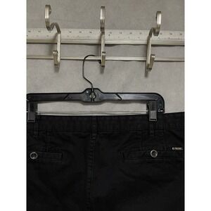 Meyer Pants Men's 38X28 Black Romania Modern Comfort Chino Twill Casual Luxe